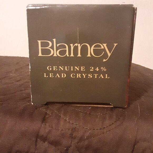 BLARNEY Lead Crystal Pitcher - Picture 3 of 4